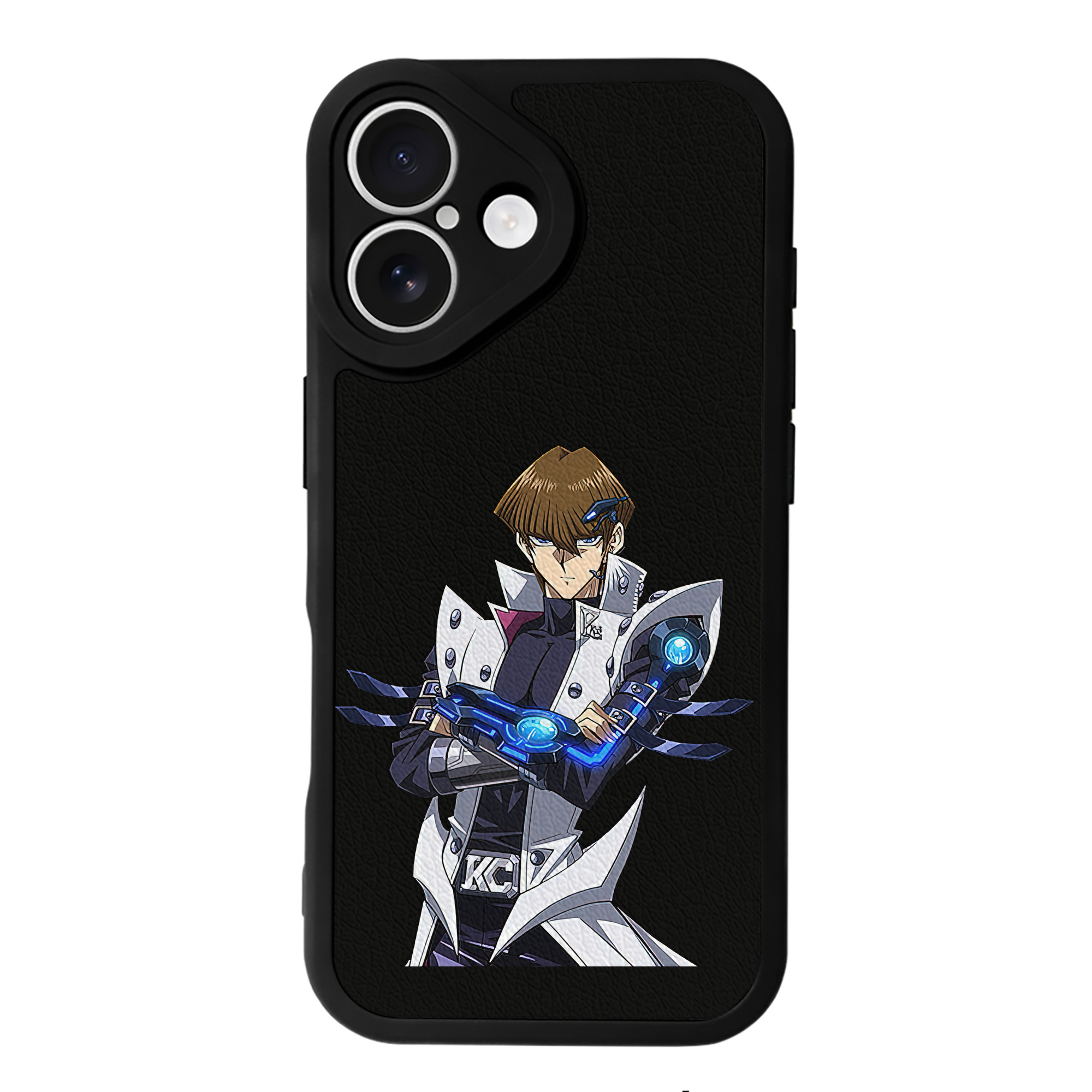 遊☆戯☆王 Yu-Gi-Oh! 【iPhone 16シリーズ対応】シリコンスマホケース（レザー調） 材質：シリコン